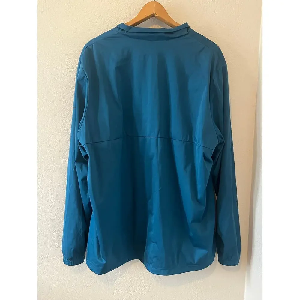 Men's Nike STORM FIT Victory Full-Zip Golf Jacket Coat Blue Size XL